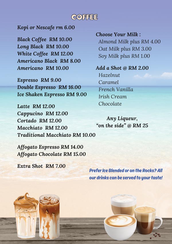 coffee list