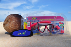 Junior mask and snorkel set for sale