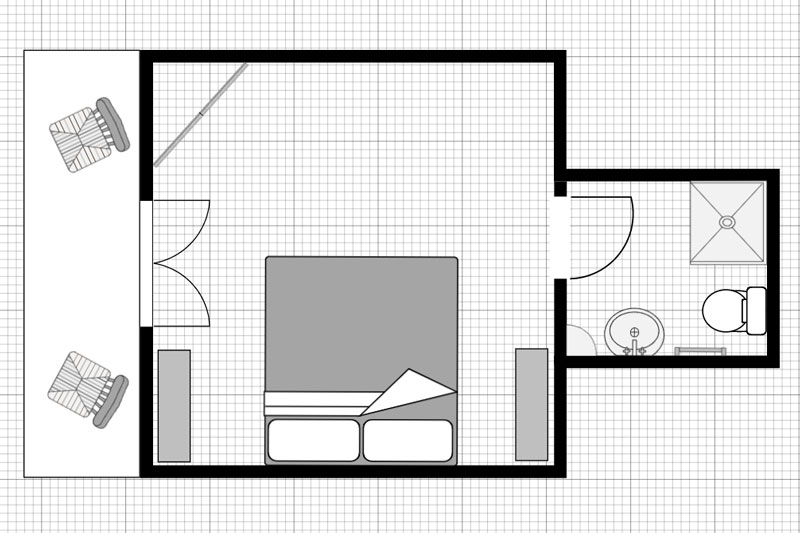 A Frame Chalet Floor Plan