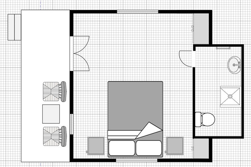 Villa Chalet Room Plan
