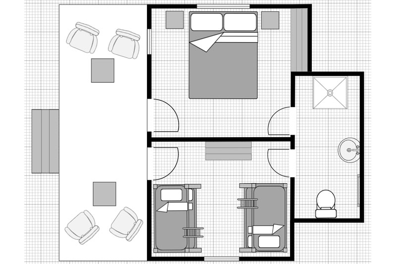 Hillside Chalet Floor Plan